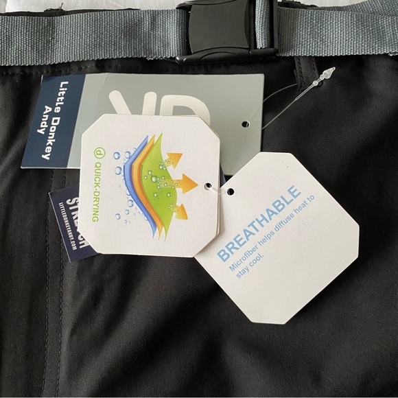 Little Donkey Andy Men's Stretch Quick Dry UPF 50+ Cargo Shorts - Picture 7 of 11